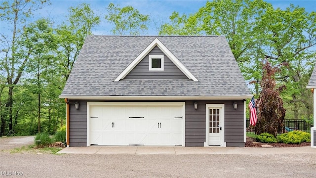 1251 Marwood Dr, Zanesville, OH 43701 - view of detached garage