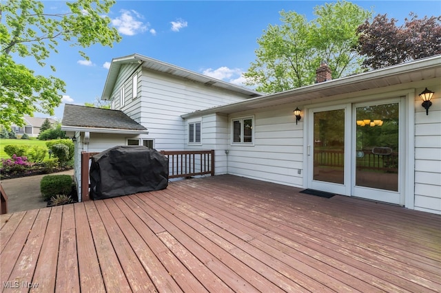 7456 Blue Ridge Dr, Mentor, OH 44060 - deck featuring grilling area