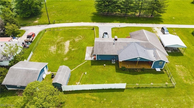 55 Lanham Ln, Davisville, WV 26142 - view from above of property