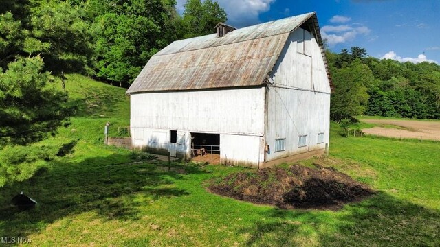 24514 County Road 24, Coshocton, OH 43812 - view of barn featuring a yard