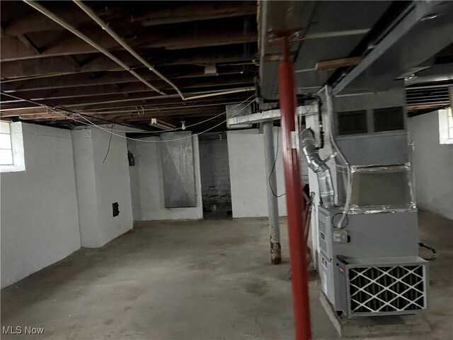 3657 Ludgate Rd, Shaker Heights, OH 44120 - below grade area featuring heating unit