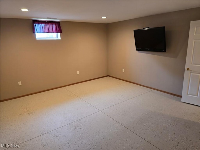 2457 Barrington Way, Wooster, OH 44691 - basement with recessed lighting and baseboards