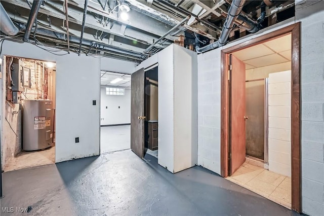 899 Park Blvd W, East Liverpool, OH 43920 - basement with water heater