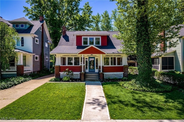 3004 Essex Rd, Cleveland Heights, OH 44118 - view of front of home featuring a front lawn