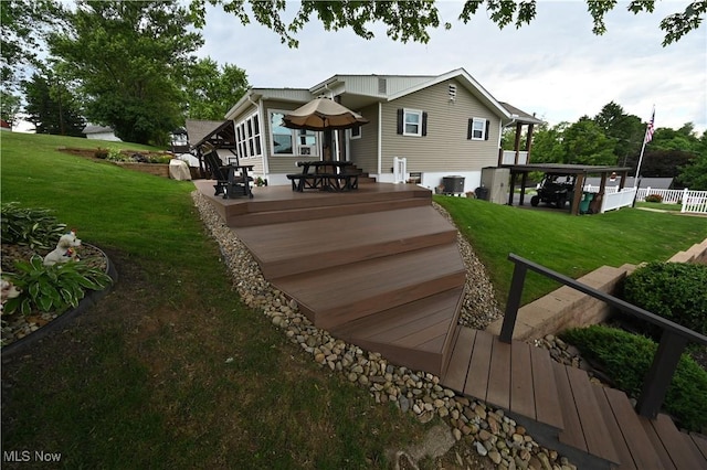 50277 Carroll Rd, East Liverpool, OH 43920 - back of house with central AC