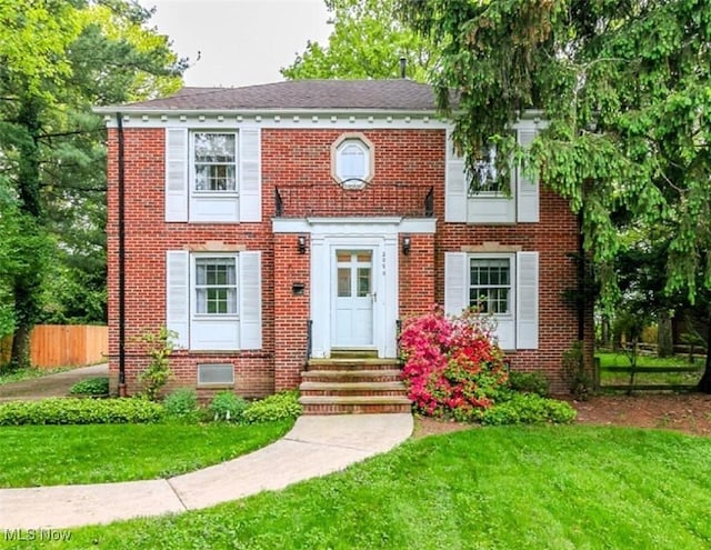 2090 Hadden Rd, Euclid, OH 44117 - colonial house with brick siding