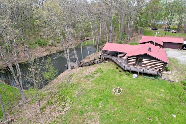 6141 Avon Rd NE, Carrollton, OH 44615 - view of subject property featuring a large body of water