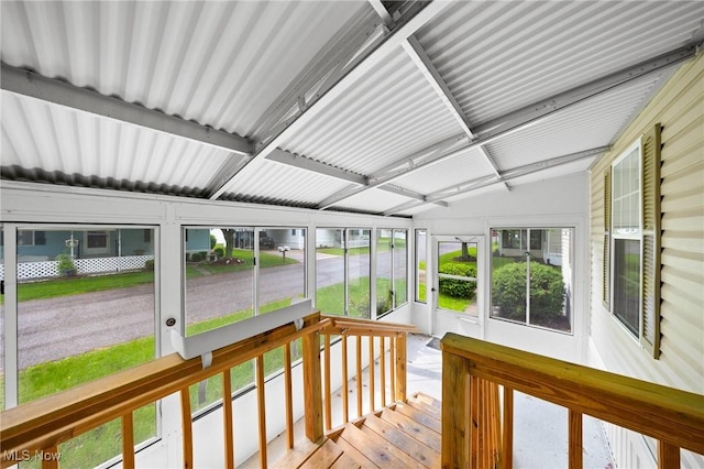 8 Maple Dr, Olmsted Twp, OH 44138 - view of unfurnished sunroom