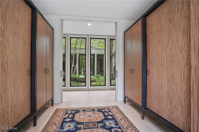 3210 N Dover Rd, Silver Lake, OH 44224 - doorway to outside featuring light tile patterned floors