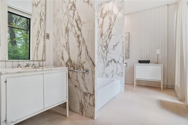 3210 N Dover Rd, Silver Lake, OH 44224 - bathroom featuring vanity and a tub