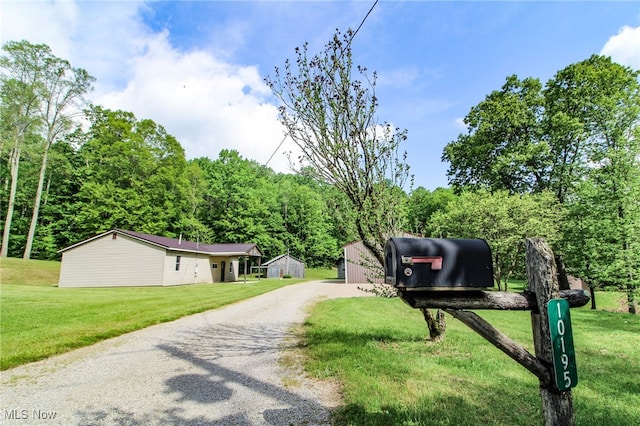 10195 Goosecreek Rd, Roseville, OH 43777 - view of dirt / gravel driveway