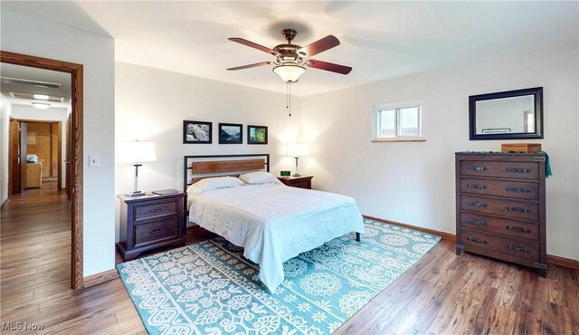 891 Sovereign Rd, Akron, OH 44303 - bedroom featuring wood finished floors and a ceiling fan