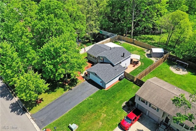 aerial view