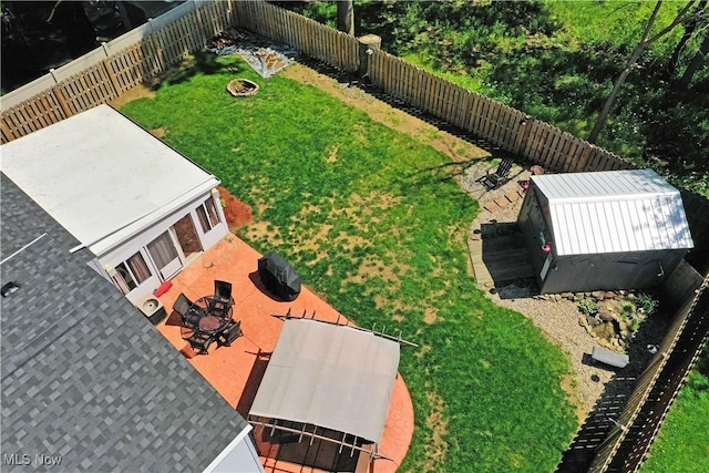 bird's eye view