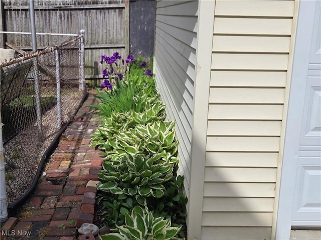 exterior view of fence