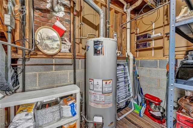 3226 Woodlawn Dr, Parma, OH 44134 - utility room with gas water heater