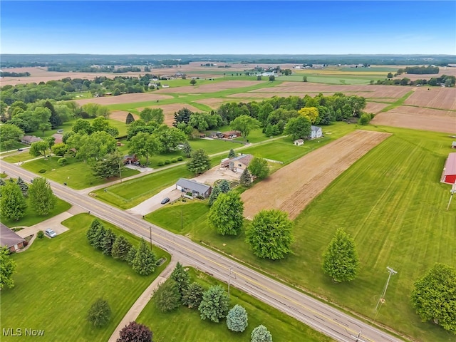 6395 Easton St NE, Louisville, OH 44641 - aerial view of sparsely populated area with rows of crops