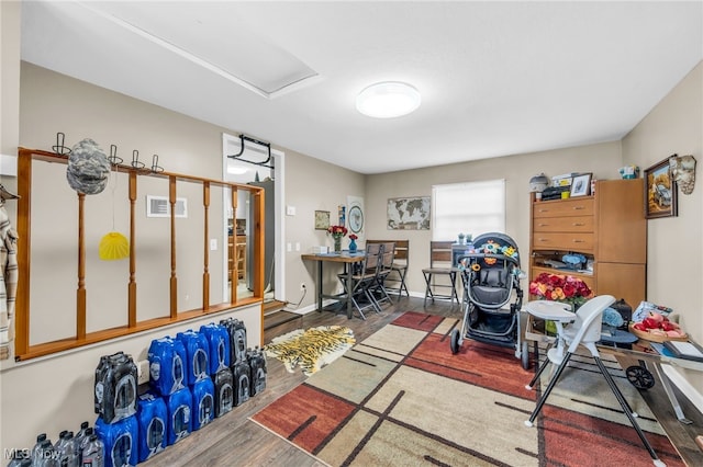 6395 Easton St NE, Louisville, OH 44641 - office area with wood finished floors