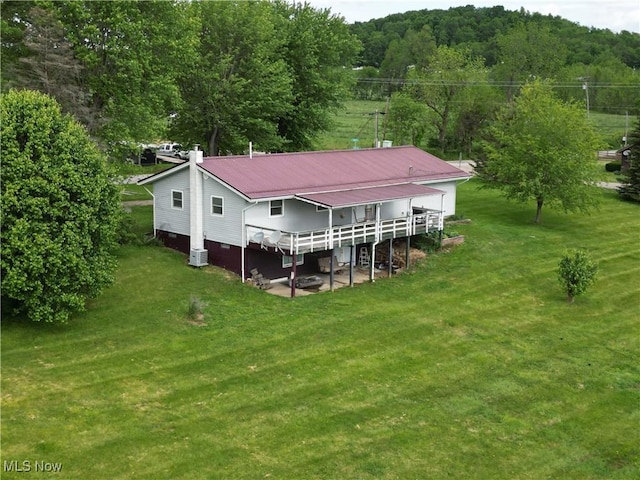 61272 Salem Rd, Salesville, OH 43778 - aerial view of property and surrounding area with a forest