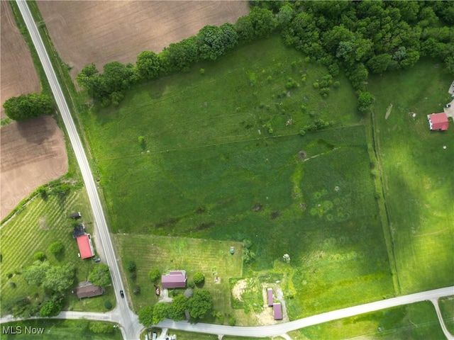 61272 Salem Rd, Salesville, OH 43778 - view of property location with rural landscape and property boundaries highlighted