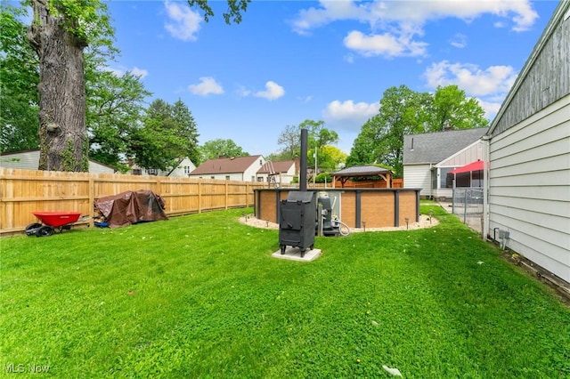 79 Leighton Ave, Youngstown, OH 44512 - view of yard with a gazebo