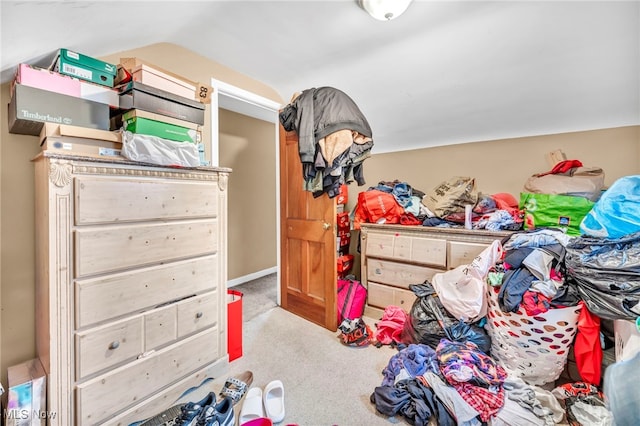 21407 Libby Rd, Maple Heights, OH 44137 - carpeted bedroom featuring lofted ceiling