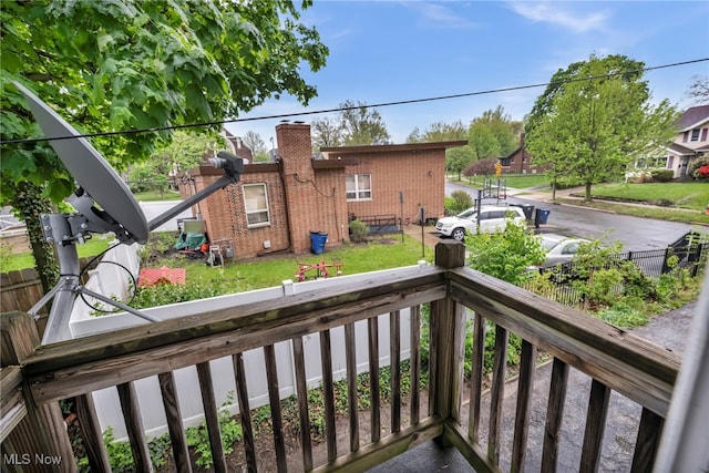 955 Dresden Rd, Cleveland Heights, OH 44112 - view of balcony