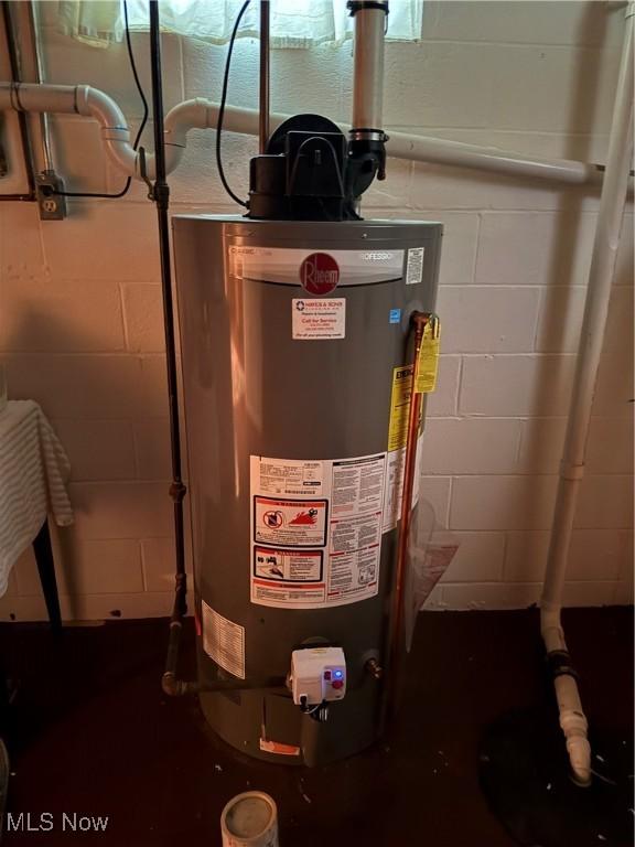 utilities with water heater