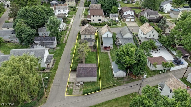 601 Short St, Dover, OH 44622 - aerial view of residential area featuring property parcel outlined