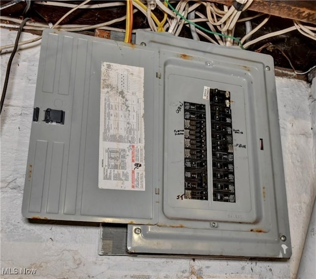 601 Short St, Dover, OH 44622 - utility room with electric panel