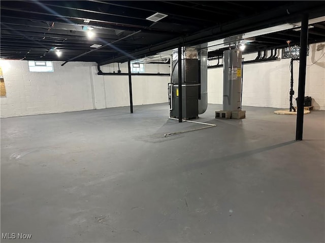 4378 Victoria Ter SE, Warren, OH 44484 - below grade area featuring heating unit