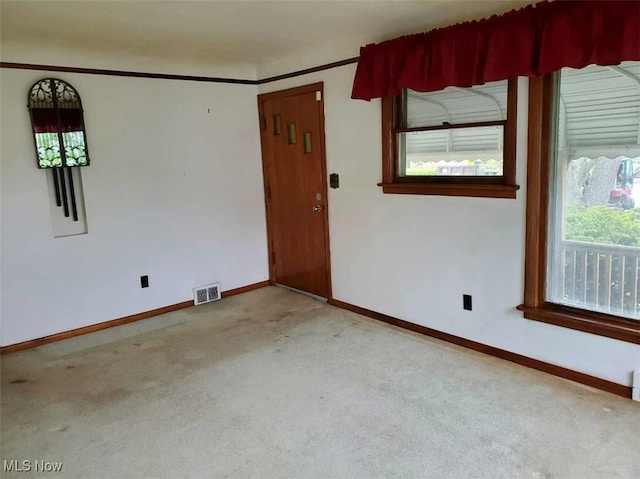7417 Broadview Rd, Seven Hills, OH 44131 - spare room featuring carpet floors and baseboards