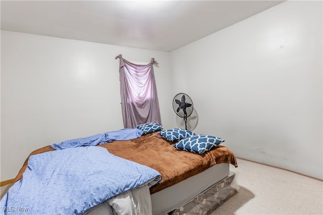 bedroom featuring carpet floors