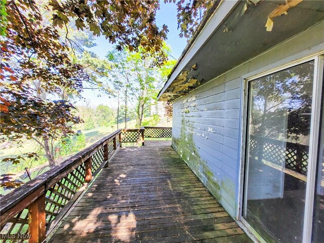 16251 State Route 678, Rockbridge, OH 43149 - view of wooden terrace