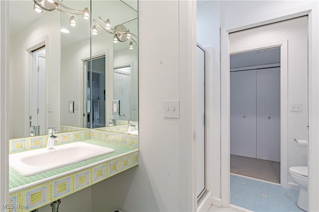2471 Snowberry Ln, Pepper Pike, OH 44124 - bathroom with vanity and a shower with shower door