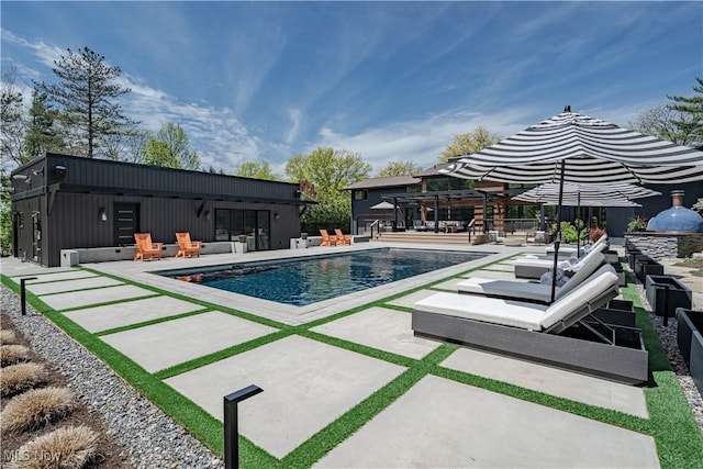 2471 Snowberry Ln, Pepper Pike, OH 44124 - outdoor pool with a patio