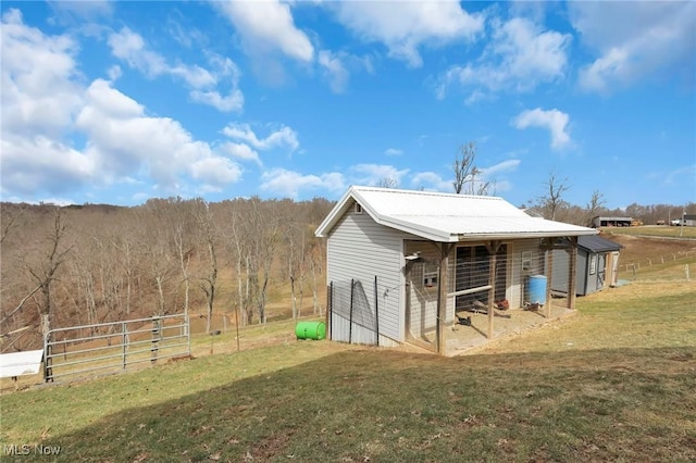 45725 Skyline Rd, Woodsfield, OH 43793 - view of poultry coop