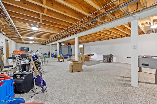 41972 Griswold Rd, Elyria, OH 44035 - finished below grade area featuring carpet