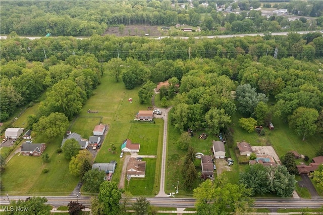 41972 Griswold Rd, Elyria, OH 44035 - aerial view of property and surrounding area featuring a heavily wooded area