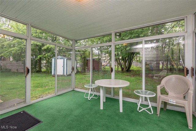 2639 Whiton Rd, University Heights, OH 44118 - view of unfurnished sunroom