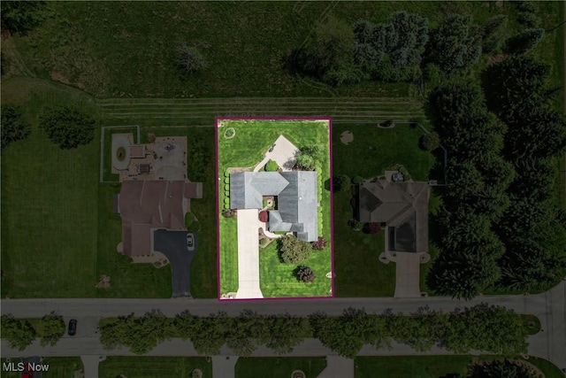 view of property location featuring property parcel outlined