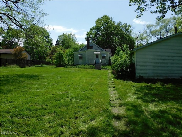 view of yard