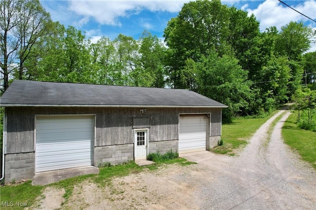 9400 Chalon Rd, Scio, OH 43988 - view of detached garage