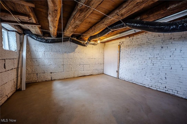 3153 SW Boltz Orchard Rd, Sugarcreek, OH 44681 - view of unfinished below grade area
