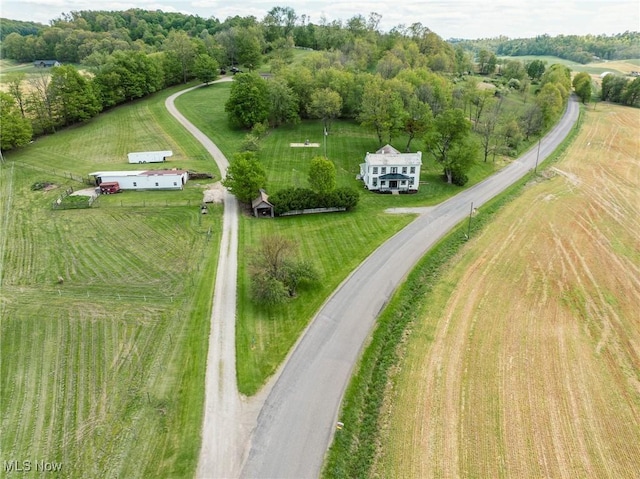 3153 SW Boltz Orchard Rd, Sugarcreek, OH 44681 - aerial overview of property's location with rural landscape