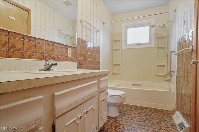 12395 Carter Rd, Concord, OH 44077 - full bath with tub / shower combination, toilet, and vanity