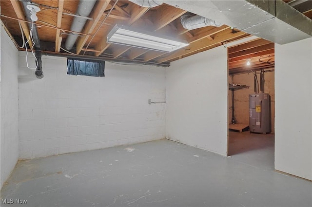 12395 Carter Rd, Concord, OH 44077 - unfinished below grade area featuring water heater