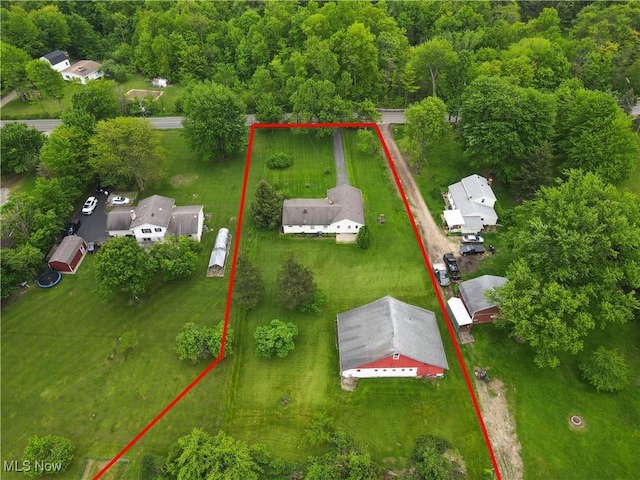 12395 Carter Rd, Concord, OH 44077 - aerial overview of property's location with property boundaries highlighted
