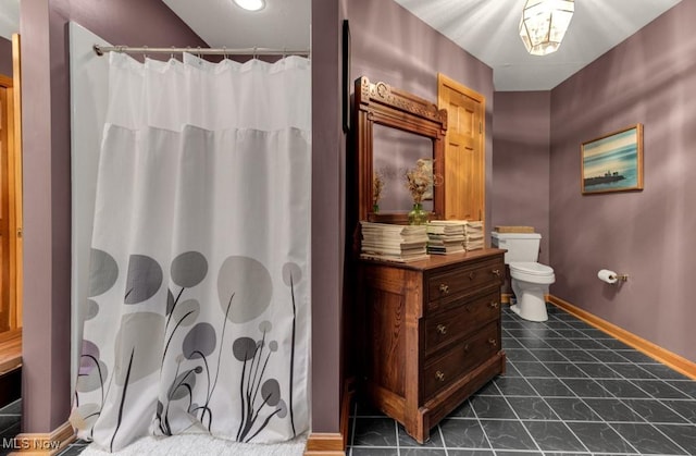 38 Choctaw Trl, Malvern, OH 44644 - full bath with a shower with shower curtain and vanity