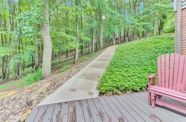 38 Choctaw Trl, Malvern, OH 44644 - view of wooden terrace